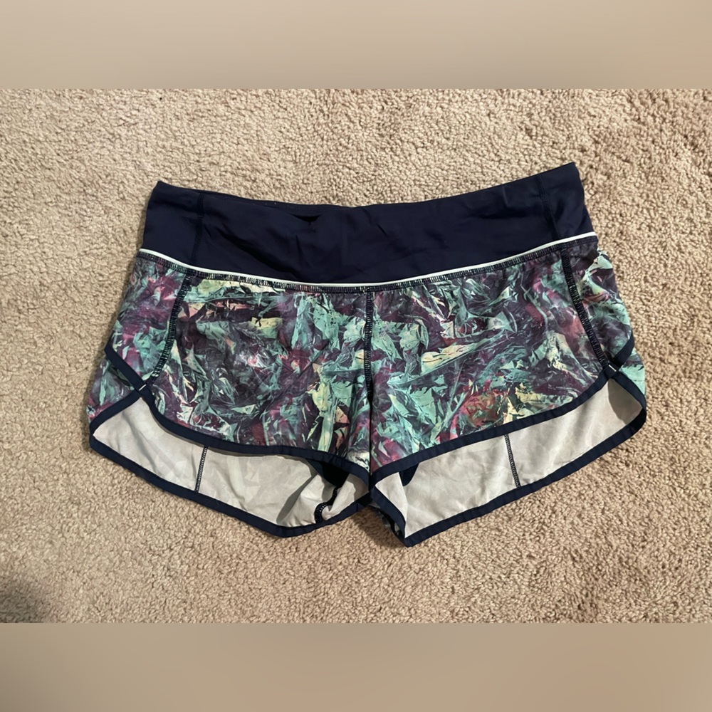 Woman’s Lululemon running shorts
